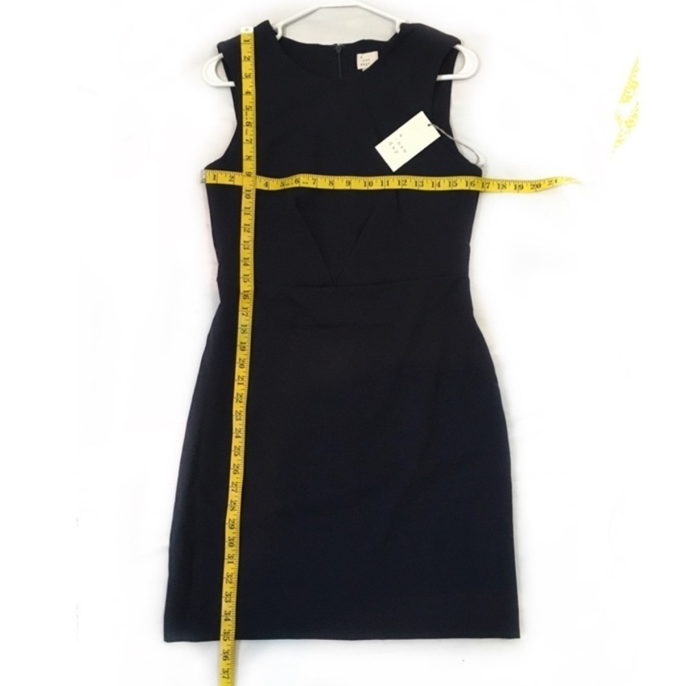 A New Day Bi-Stretch Sleeveless Fitted Body Con Fitted Short Dress Blue Size 6 - Picture 6 of 13